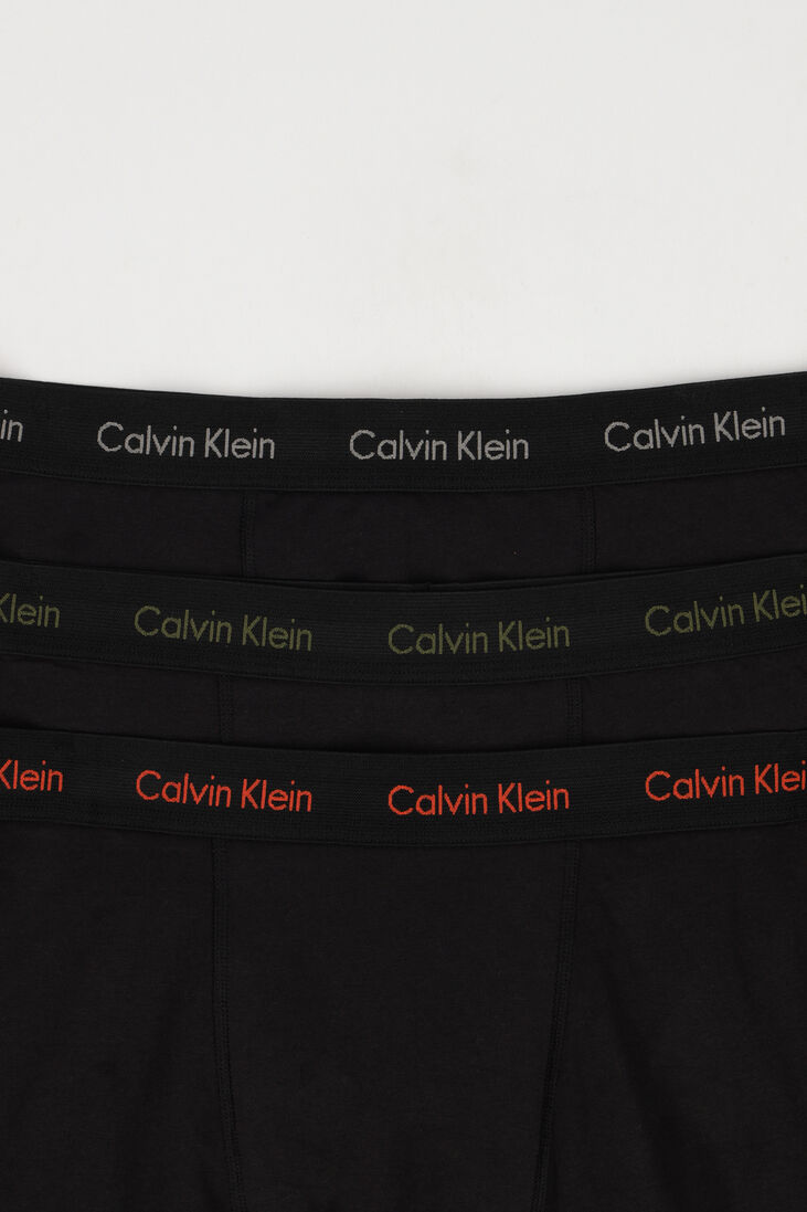 CALVIN KLEIN UNDERWEAR zwarte calvin klein underwear boxershort 3-pack trunks
