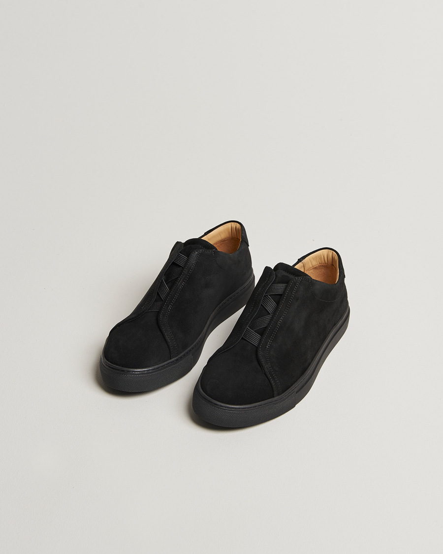 Myrqvist Alnö Sneakers Black Suede