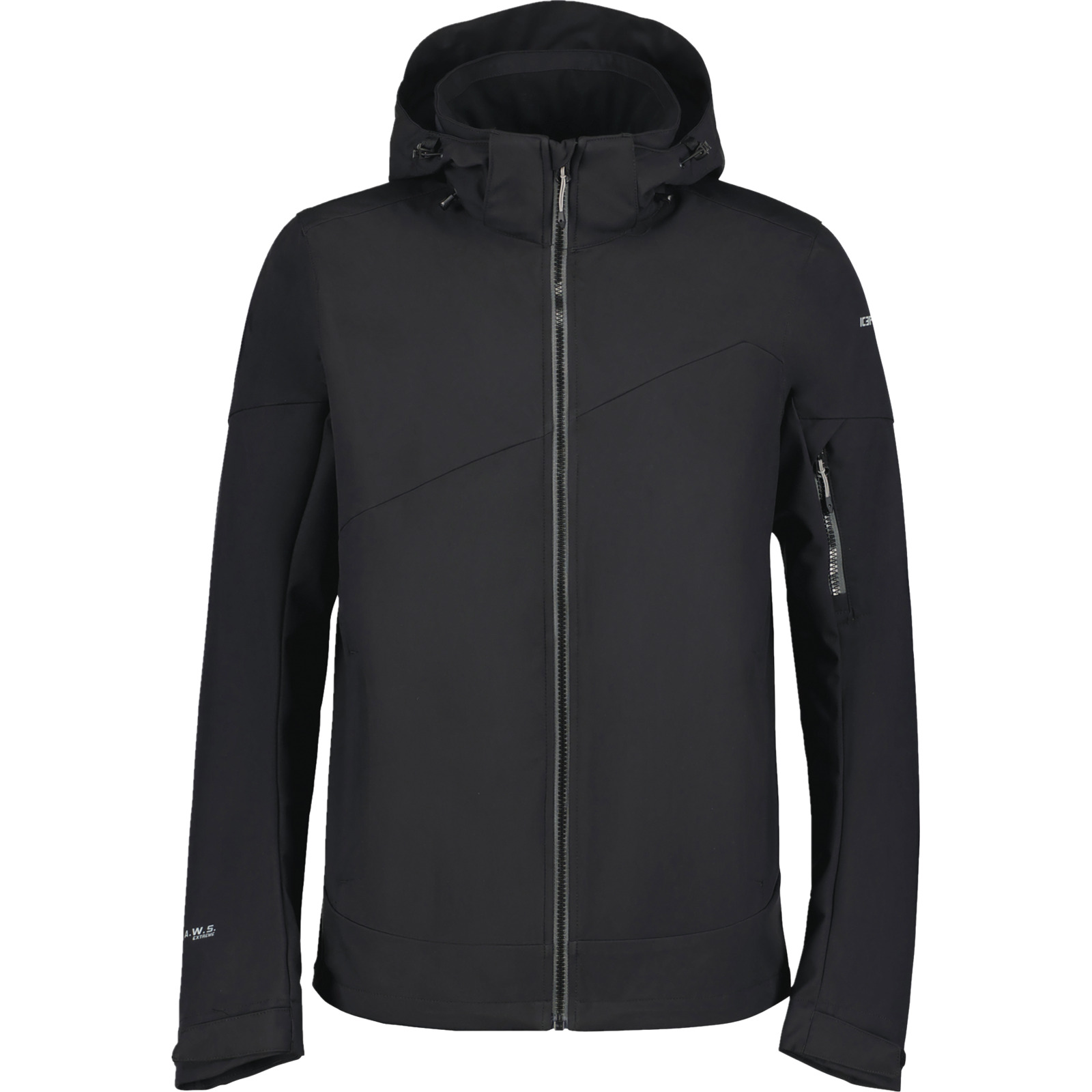 Icepeak Herren-Softshelljacke Barmstedt schwarz, 50