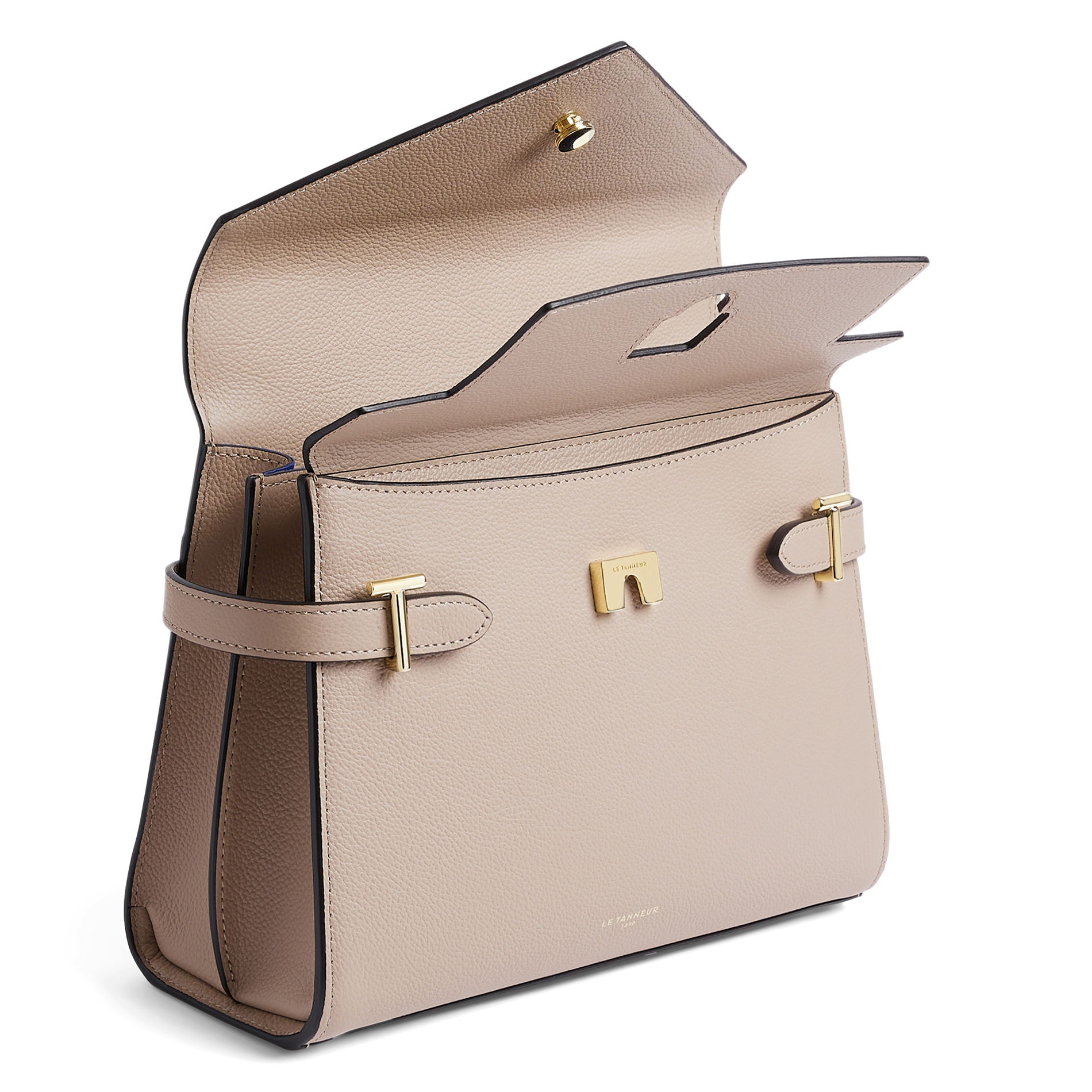 EMILIE - Sac à main en cuir| Beige
