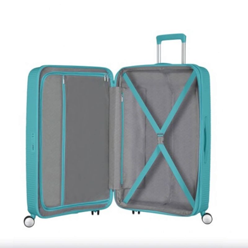 Valise rigide Soundbox Extensible 77 cm Turquoise Tonic