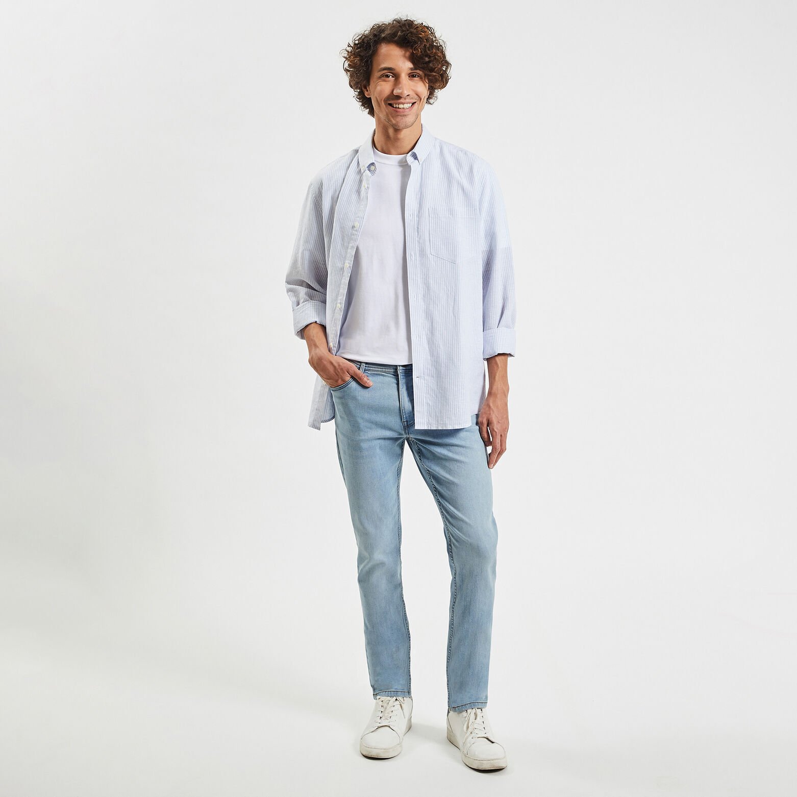 Jean slim Bleu