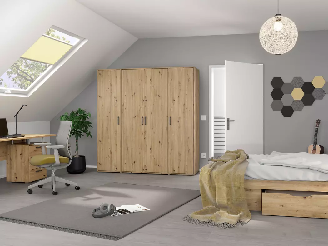 Kleiderschrank Voyager 187 x 194 cm