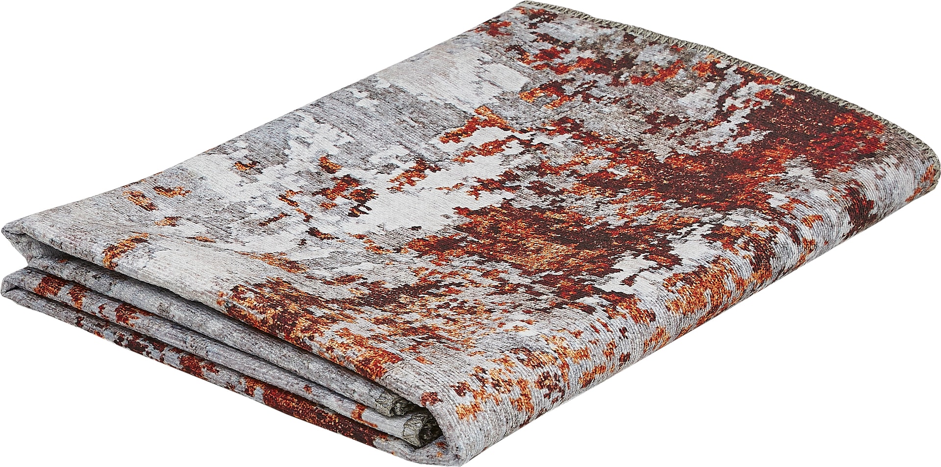 LUXOR-living Outdoorteppich LAGO 240 x 340 cm grau/rost