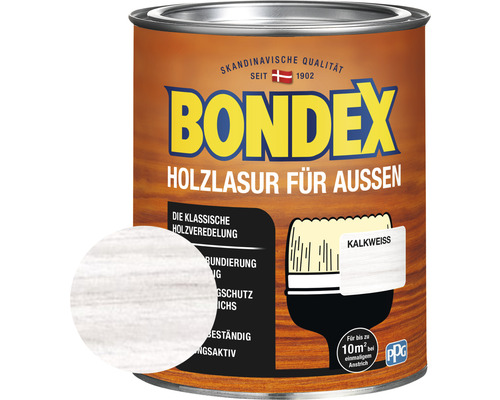 BONDEX Houtbeits Krijtwit 750 ml