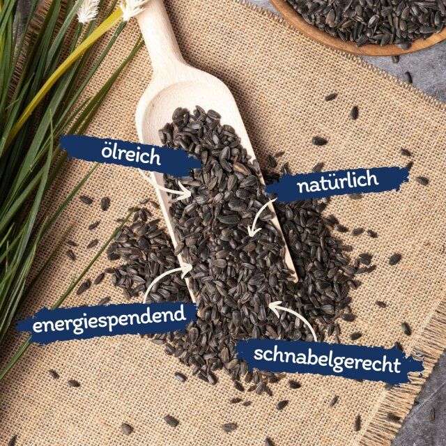 Lyra Pet® Sonnenblumenkerne schwarz