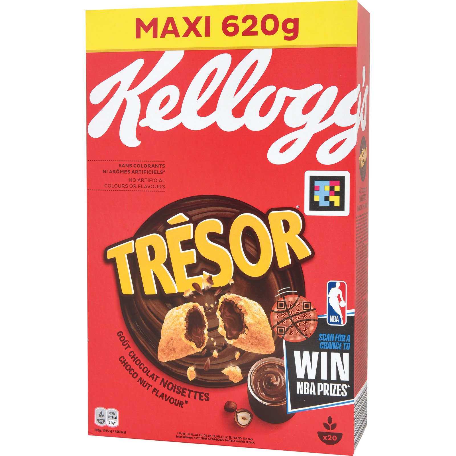 Kellogg's Tresor Choco Nut 620 g