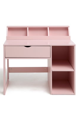 Alice & Fox FAY Skrivebord med Oppbevaring, Rosa