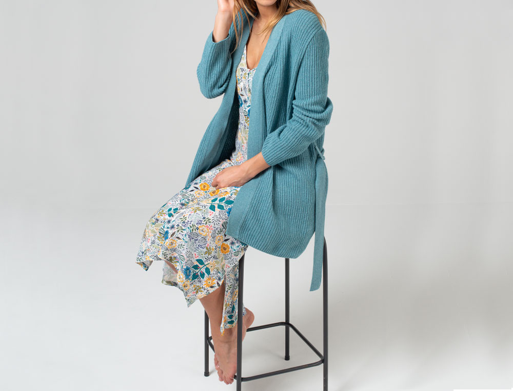 Gilet femme-Fleurs de Tiaré
