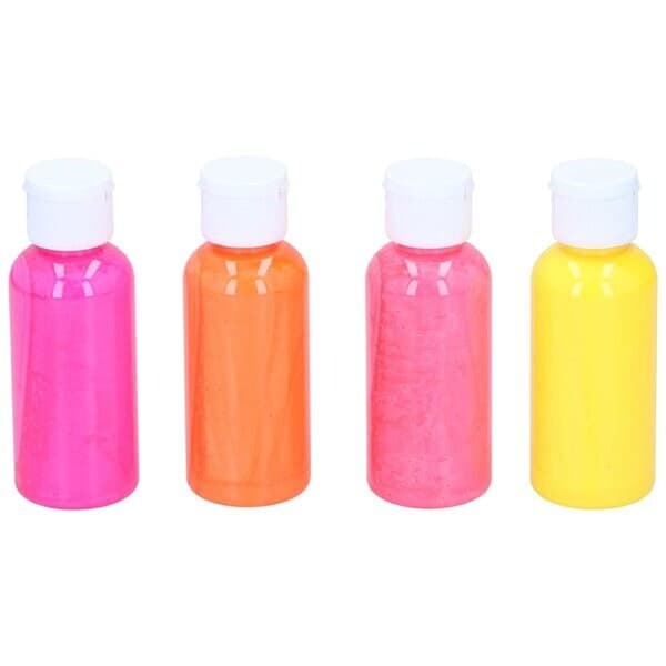 Artico Akrylmaling Neon 80ml 4-pak