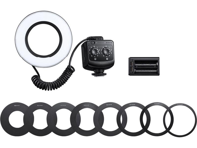 Godox Videoleuchte Macro Ringlicht inklusive Adapter Geniessen Sie spektakuläre Nahaufnahmen mit dem Ringlicht