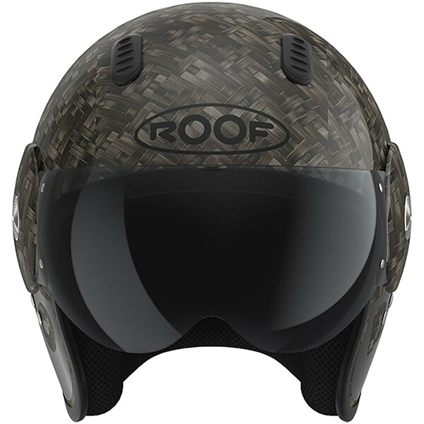 Roof - Casque RO15 Bamboo Noir Brillant