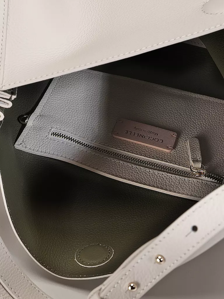 COCCINELLE Ledertasche - Umhängetasche COCCINELLEWALLACE creme