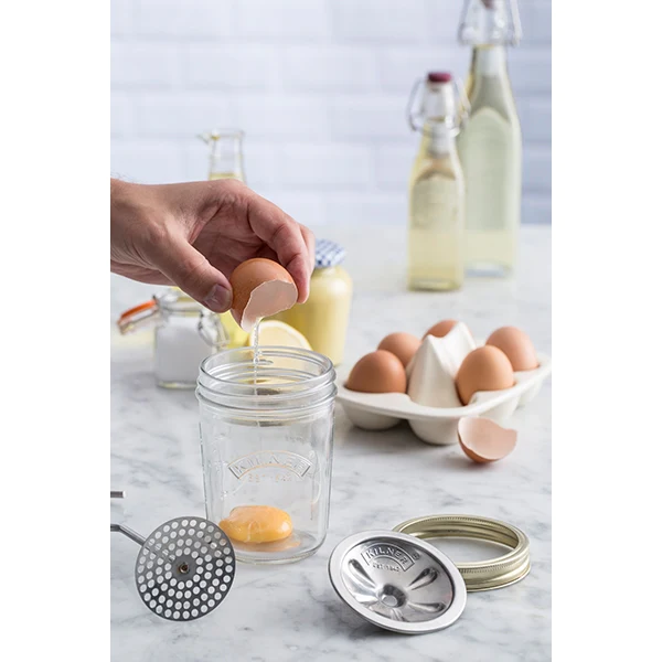 Shaker mayonnaise en verre 350 ml Kilner