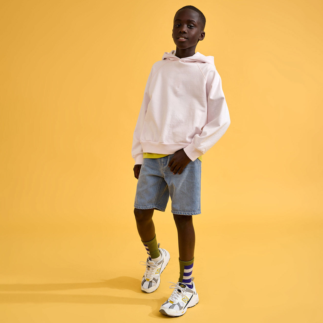 Bellerose Sweat à capuche 100% Coton Bio Conij crépuscule