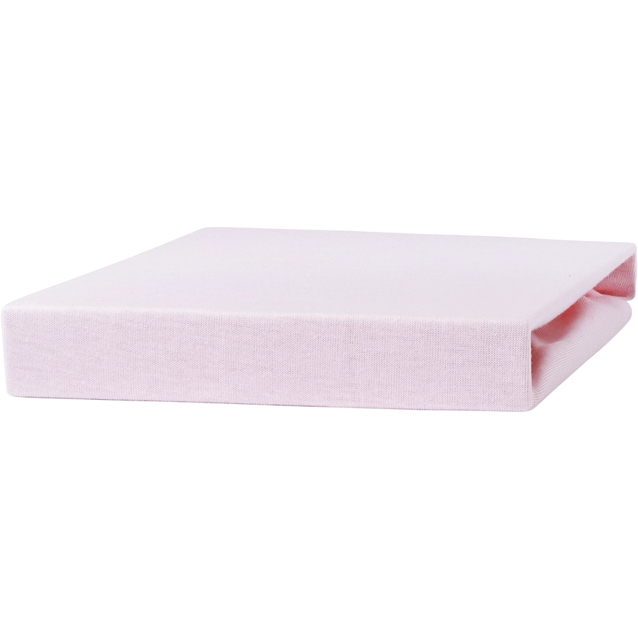 urra Jersey Spannbettlaken 40 x 90 cm rosa