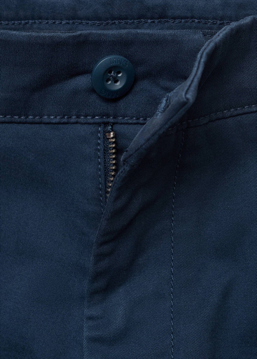 MANGO TEEN regular chino marine