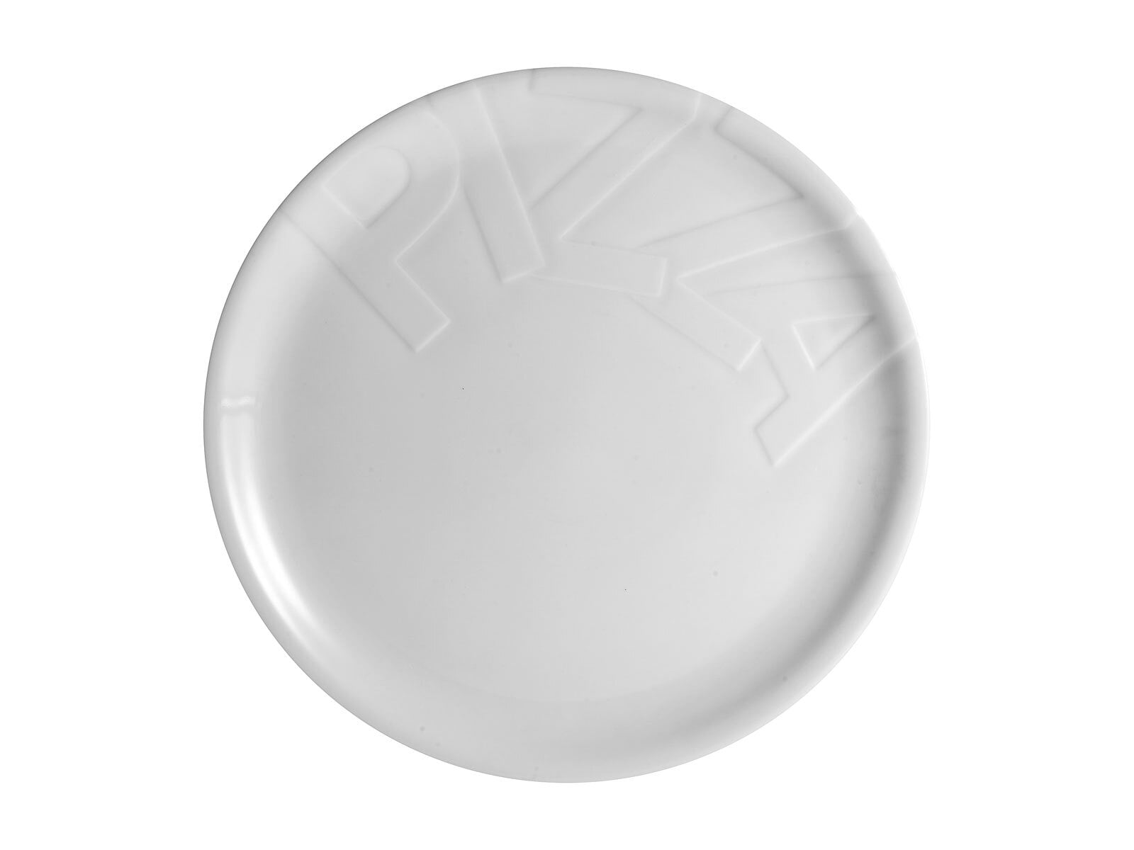 CreaTable Pizzateller GOURMET 32 cm Porzellan weiß
