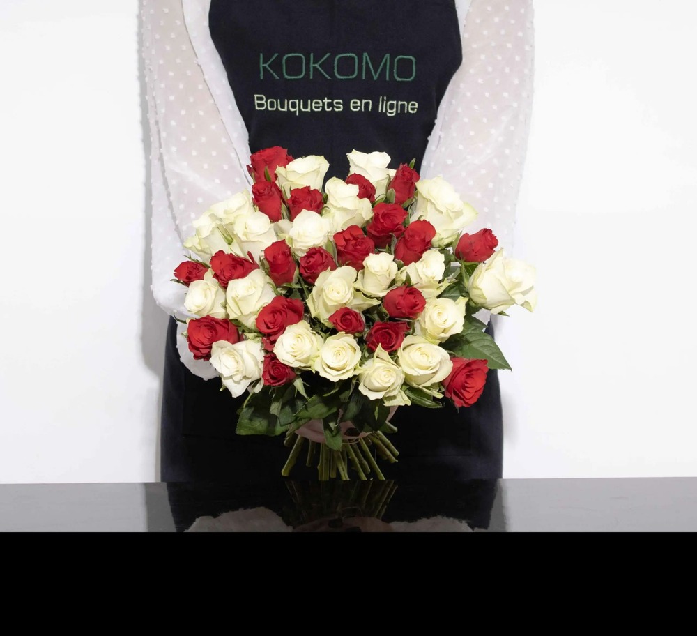 Bouquet Love me - 40 tiges