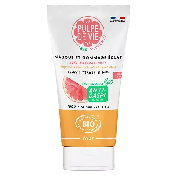 Pulpe de Vie Sucré Frappé Masque & Gommage Éclat Bio 150ml