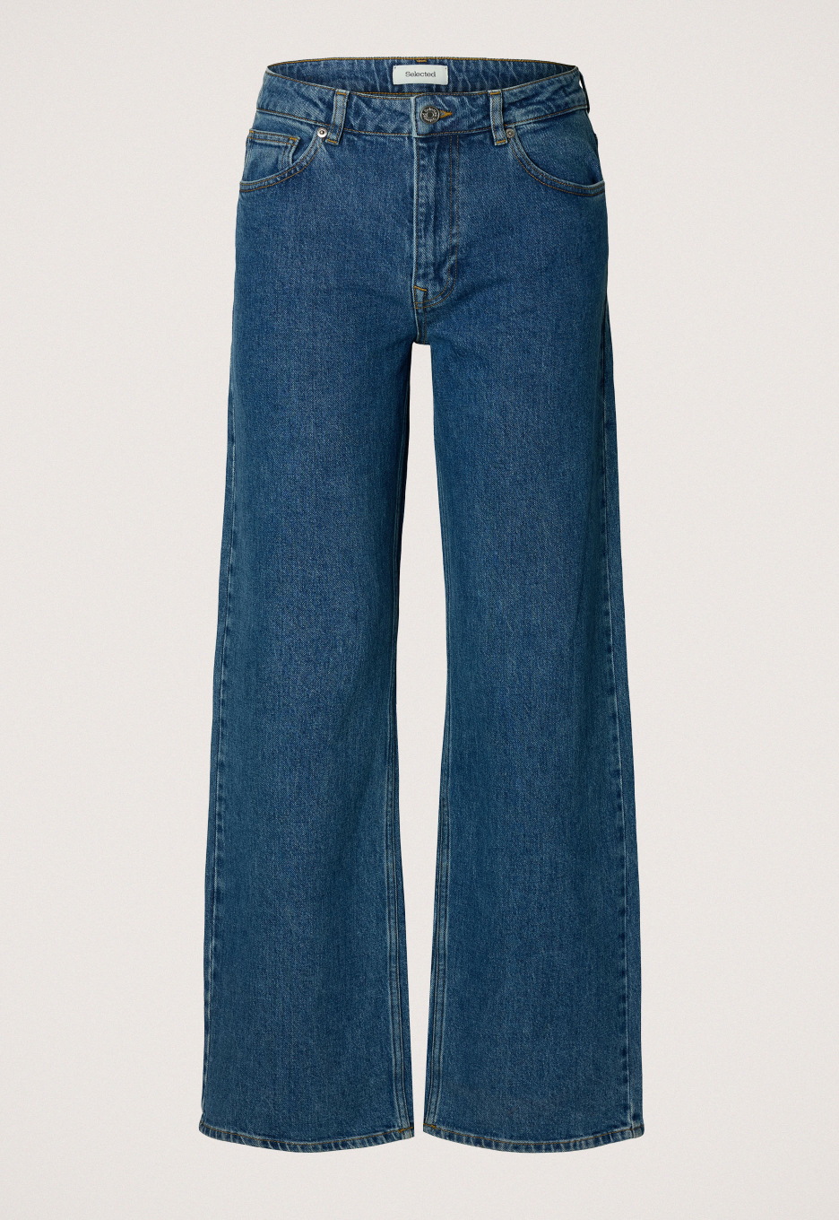Selected Wide Leg Jeans