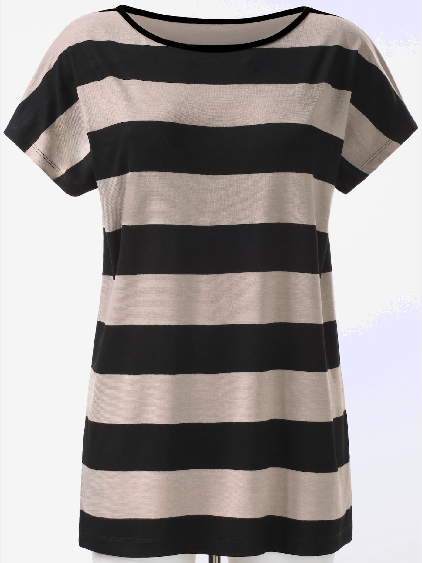 T-shirt long viscose