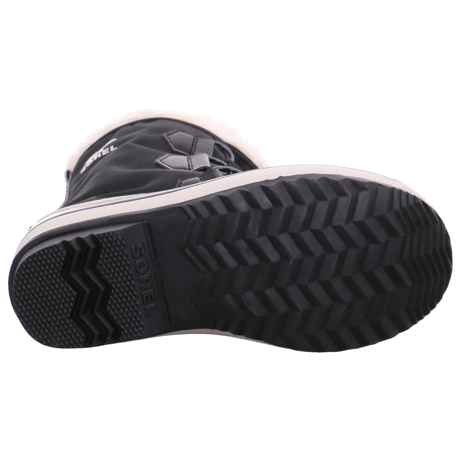 SOREL Kinder-Snowboot Schwarz Synthetik  Schneestiefel Unisex
