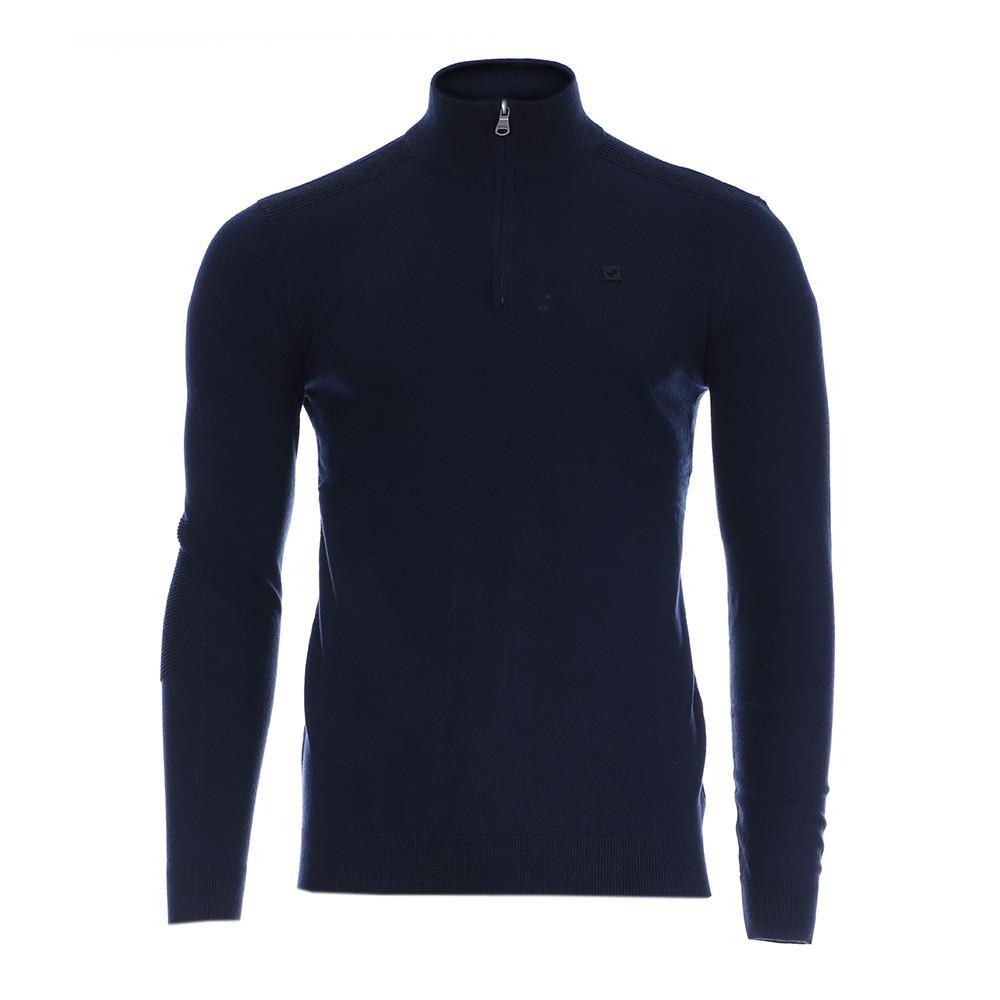 Kaporal Pull 1/4 zip Marine Homme Kaporal Adah