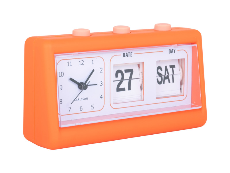 Alarm Clock Data Flip KA5941BB Bright blue