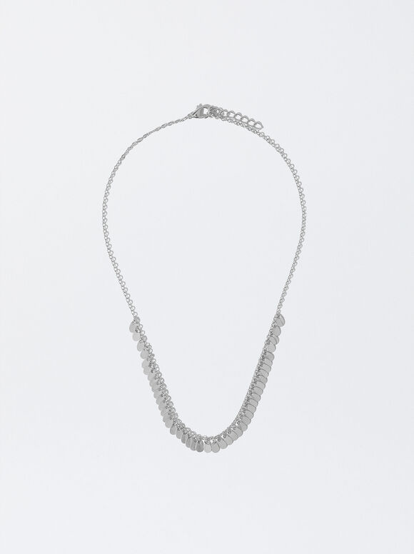 Colar de prata com medalhas - Prata