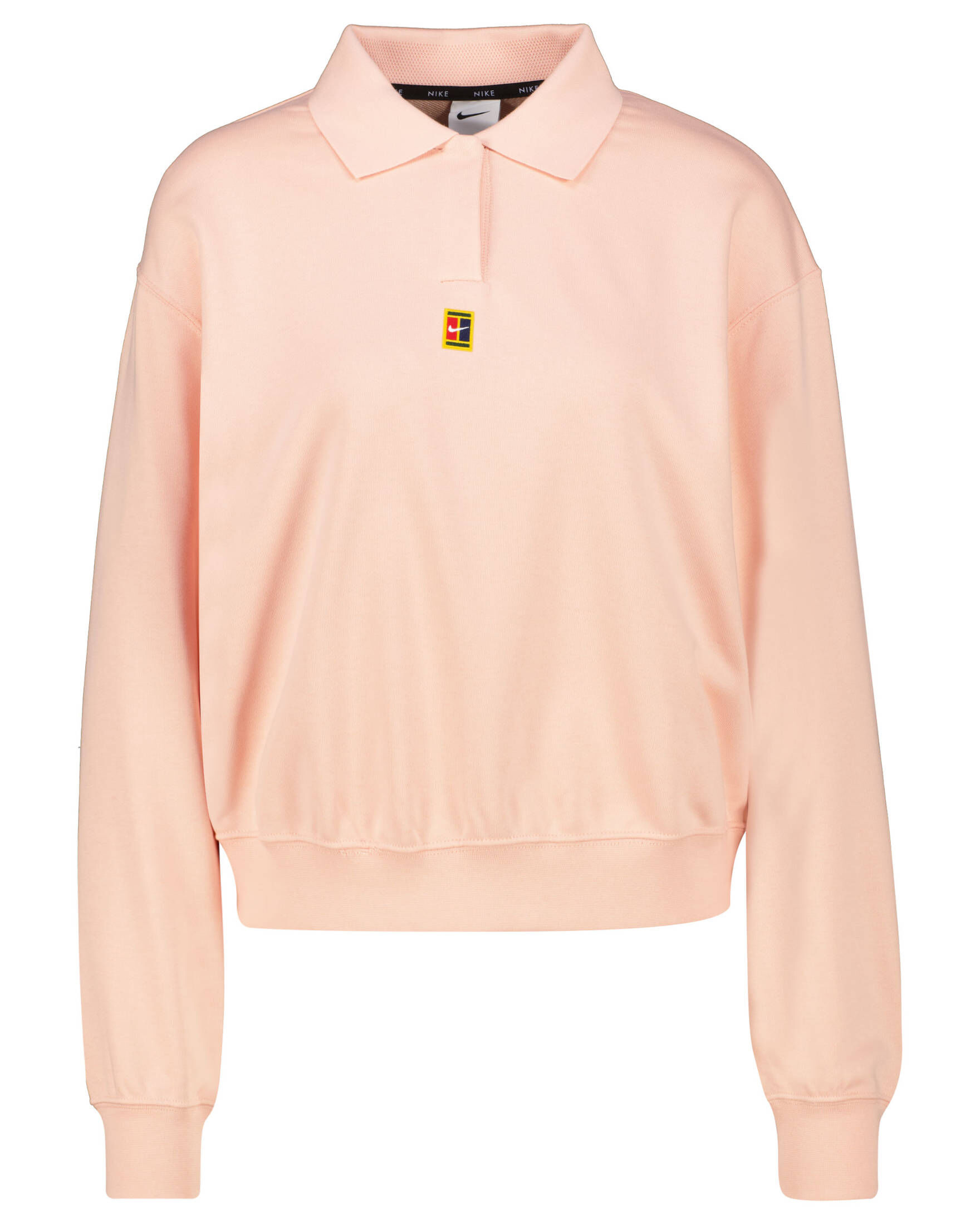 Nike| Damen Poloshirt NIKECOURT DRI-FIT HERITAGE Langarm