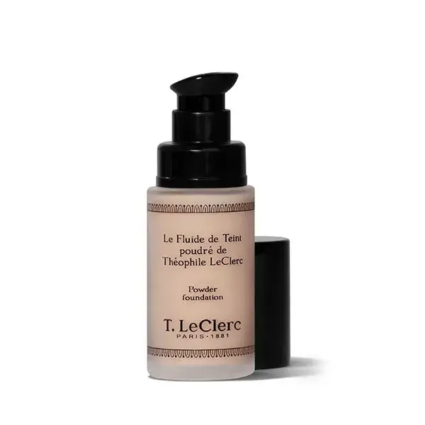 Base em Pó Fluida T.LeClerc Teint FPS 15 Nº 04 Bege Damasco Matte 30ml