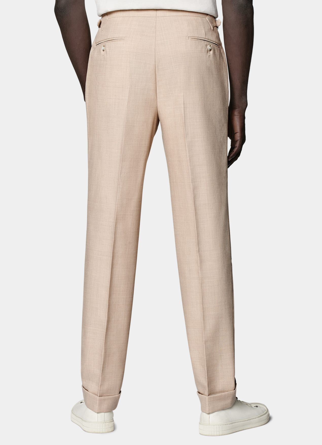 Pantalon Slim Leg Tapered sable
