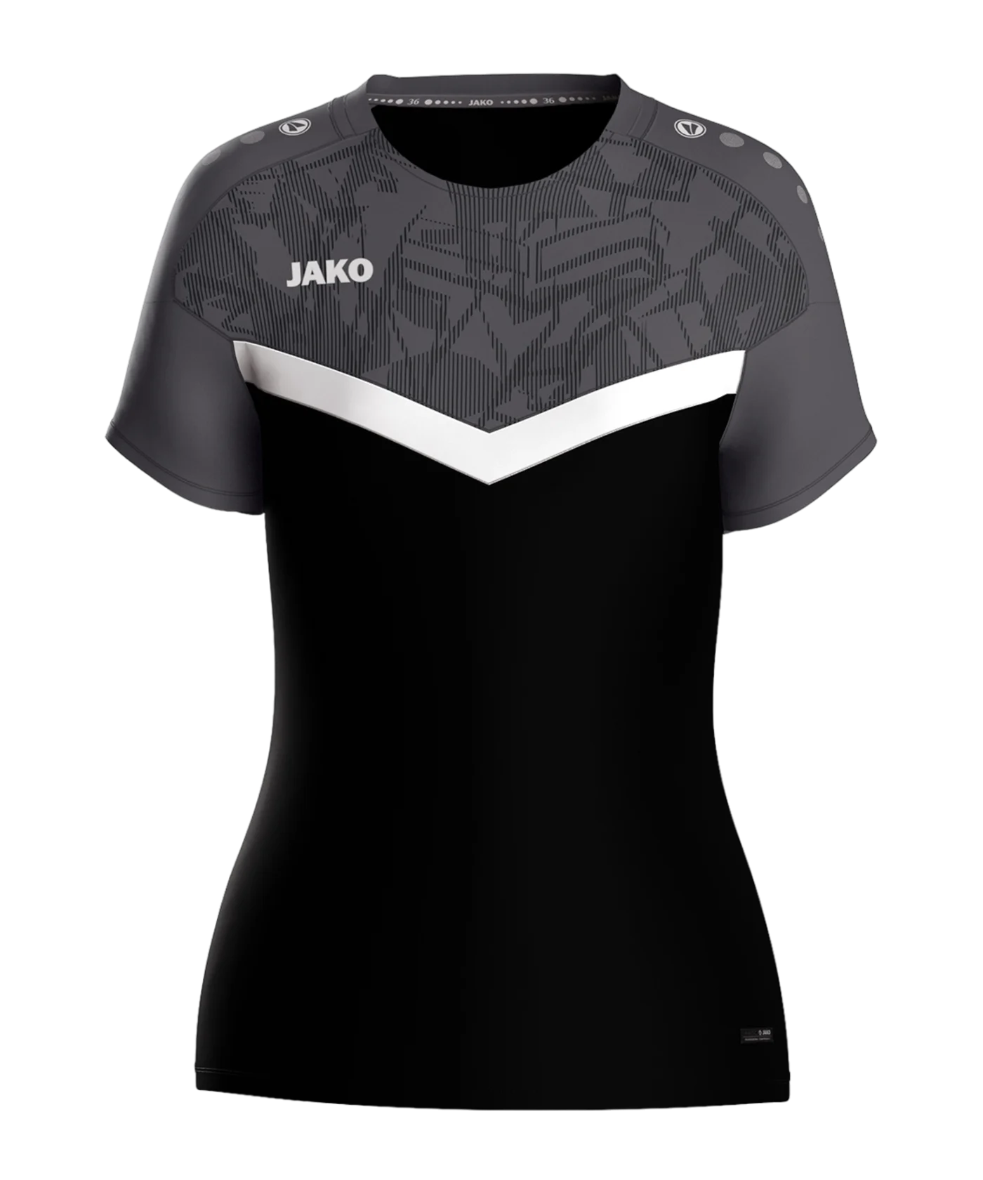 JAKO Iconic T-Shirt Damen Schwarz F801