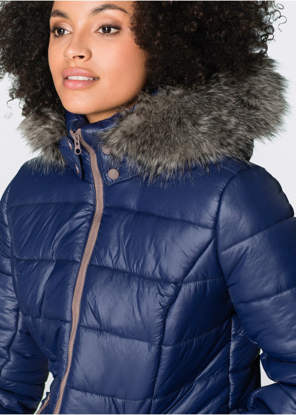 Veste d'hiver à capuche