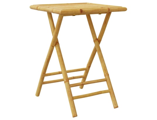 VIDAXL - Table pliante Table de jardin pliable 55x55x75 cm bambou