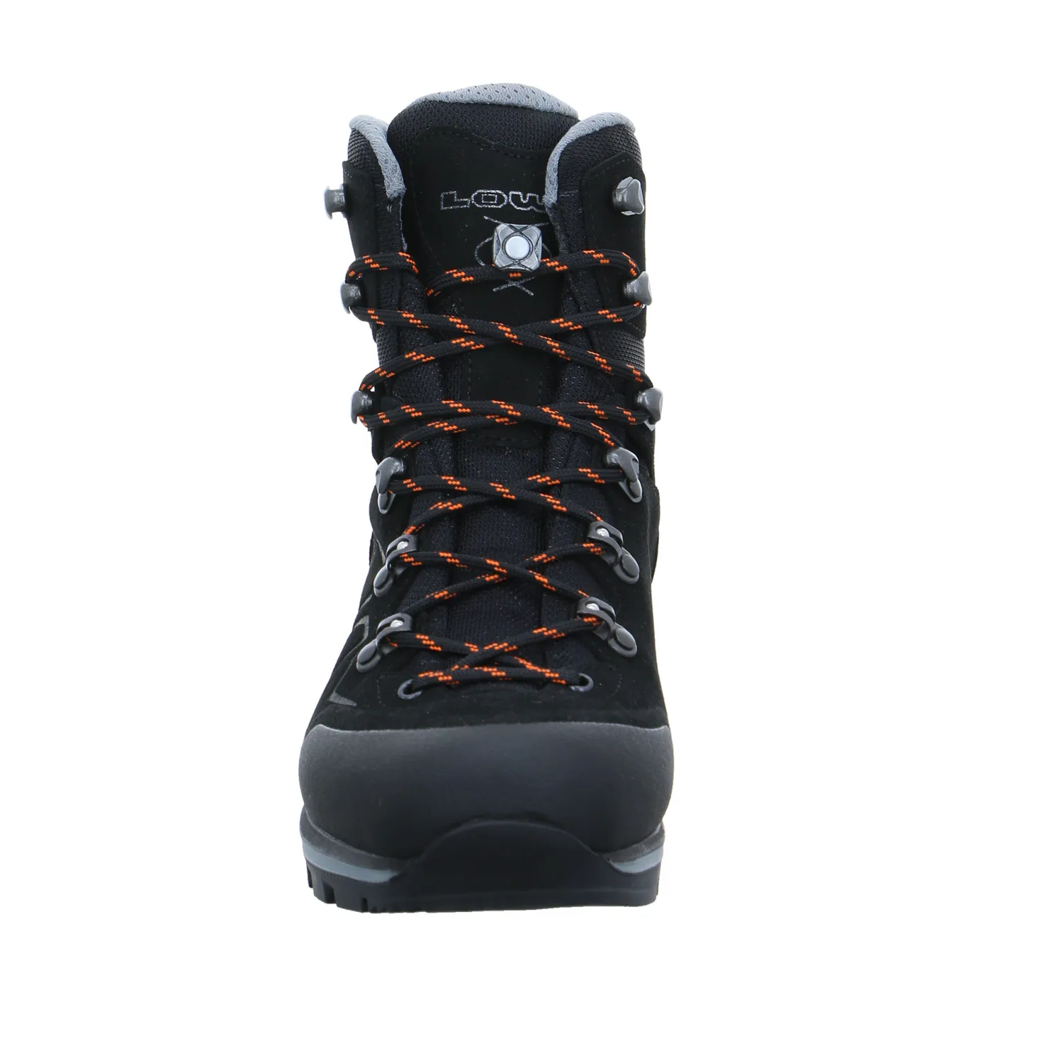 LOWA Trekkingschuhe Schwarz Leder