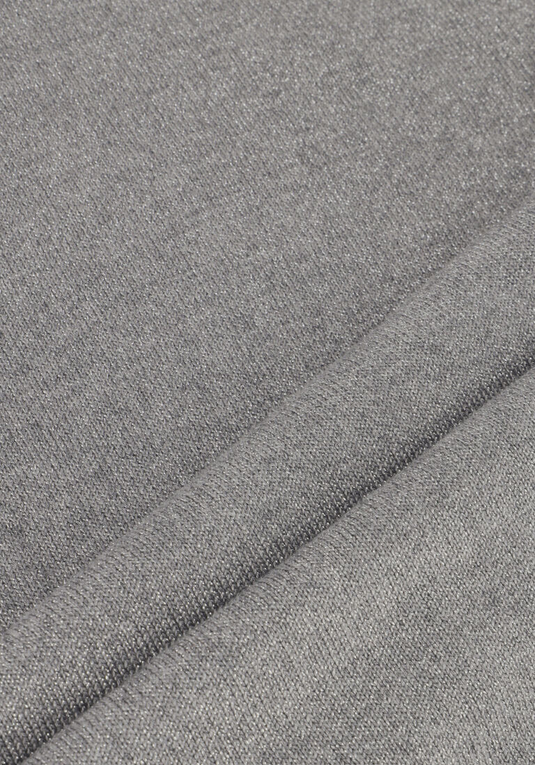 SELECTED FEMME lichtgrijze selected femme top slflura lurex 2/4 knit tee