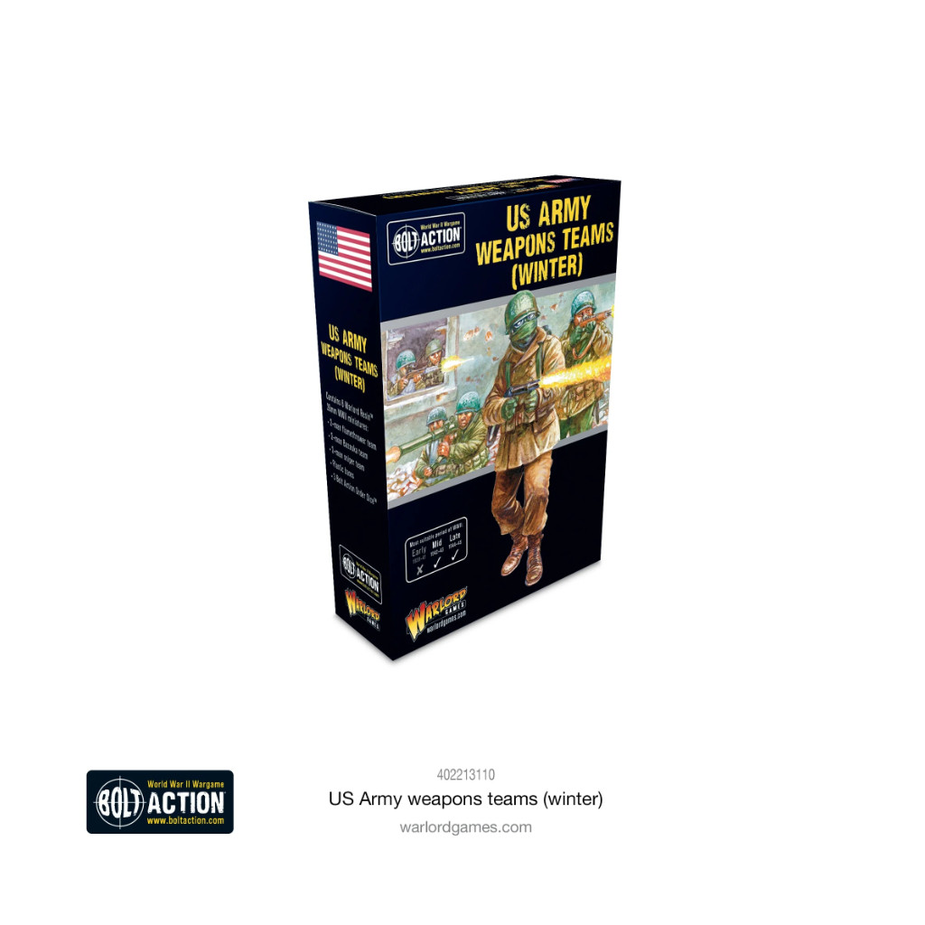 Bolt Action - US Army (Winter) Weapons Teams