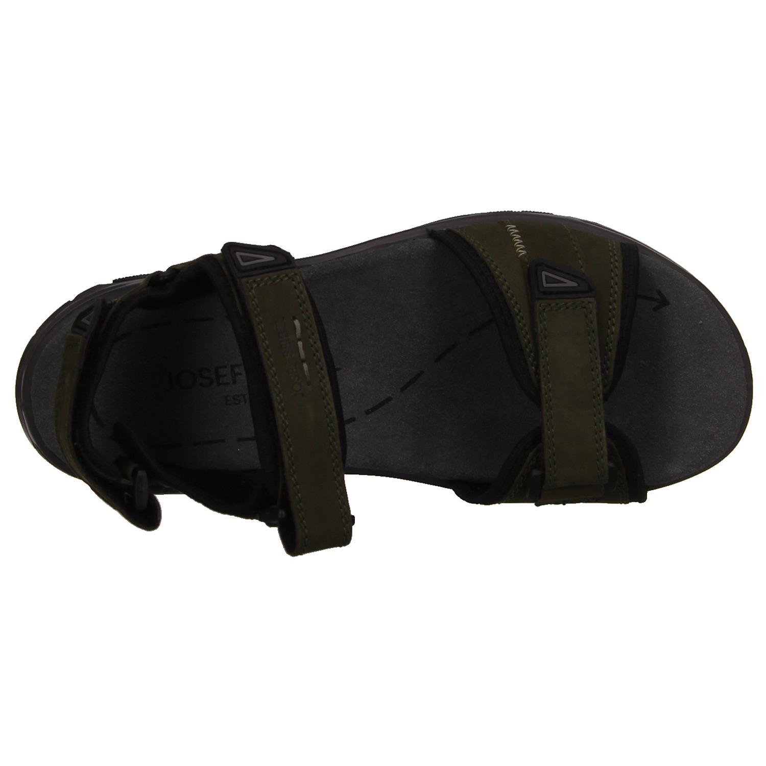 Josef Seibel Sandalen grün grün
