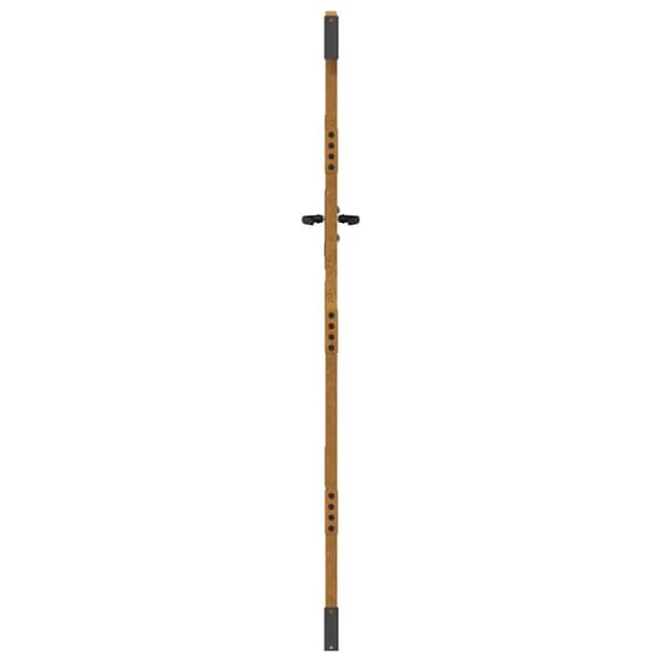 vidaXL Hageport 85x175 cm cortenstål firkantet design