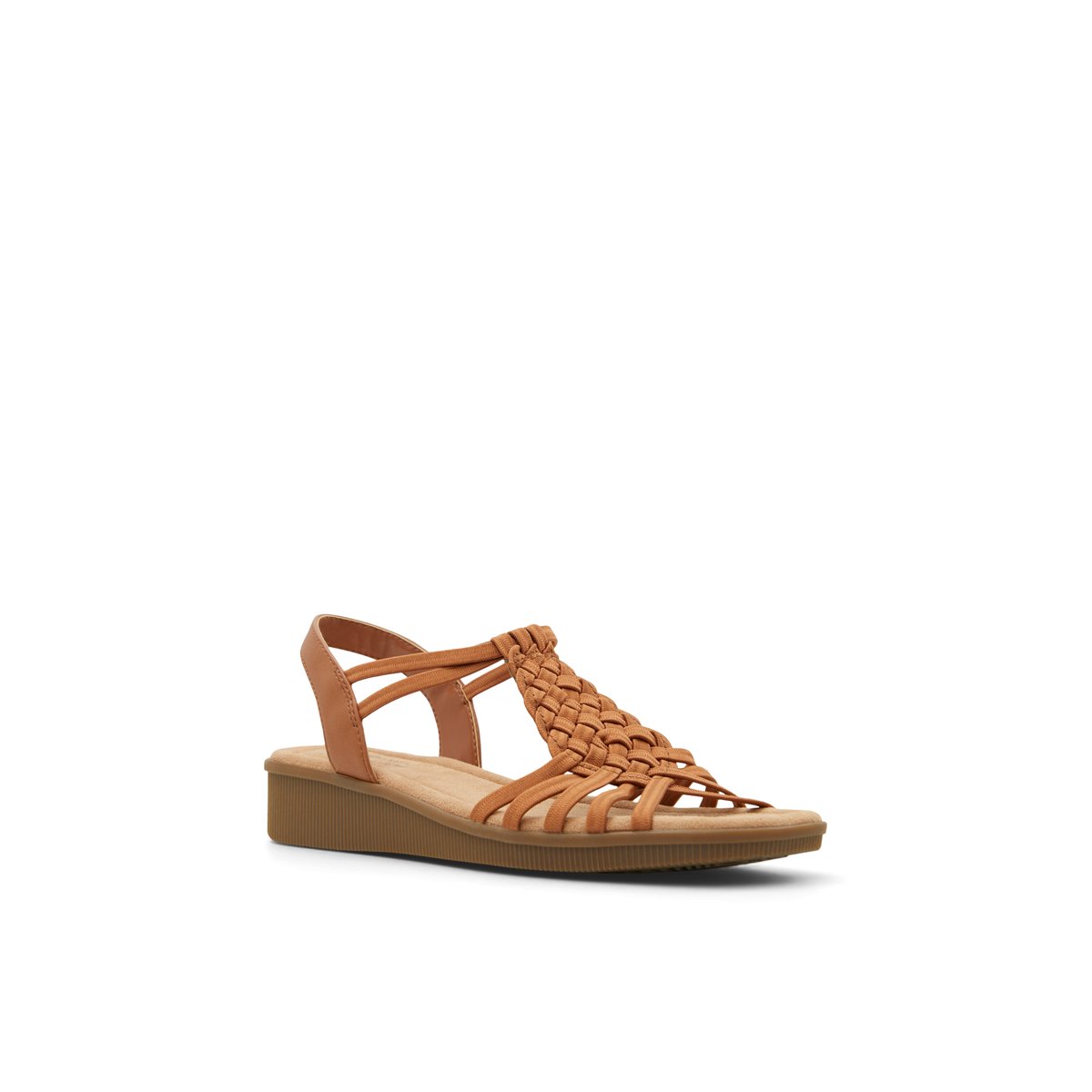 SOLEMATE-Rhalimas-Sandales à bride arrière - Talon plat - Autre Marron