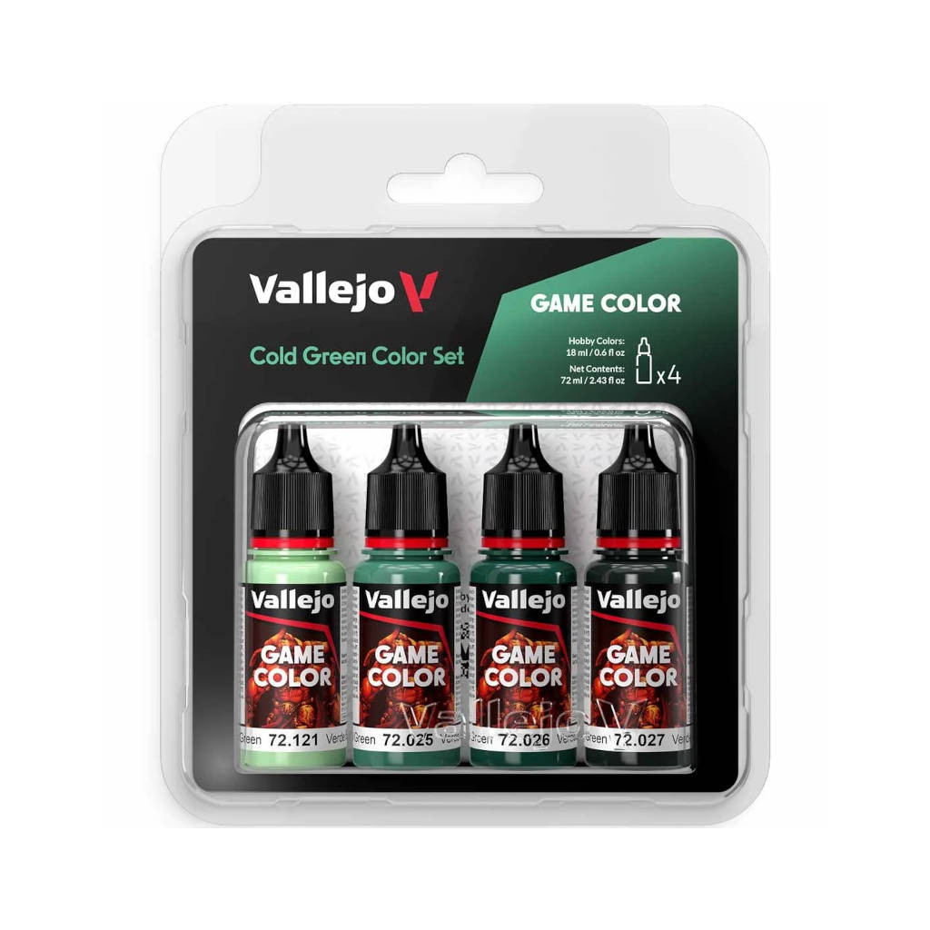 Vallejo - Color Set : Vert Froid