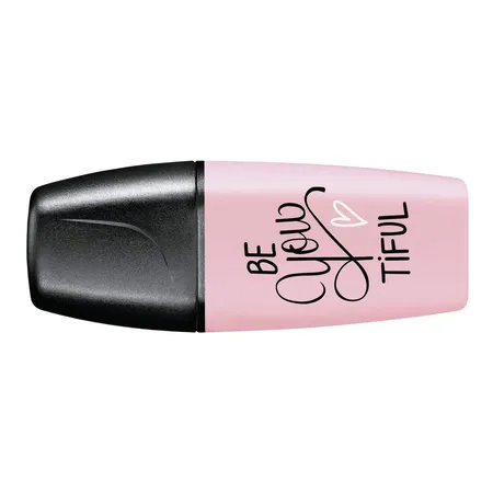 Textmarker - STABILO BOSS MINI Pastellove - Einzelstift - rosiges Rouge