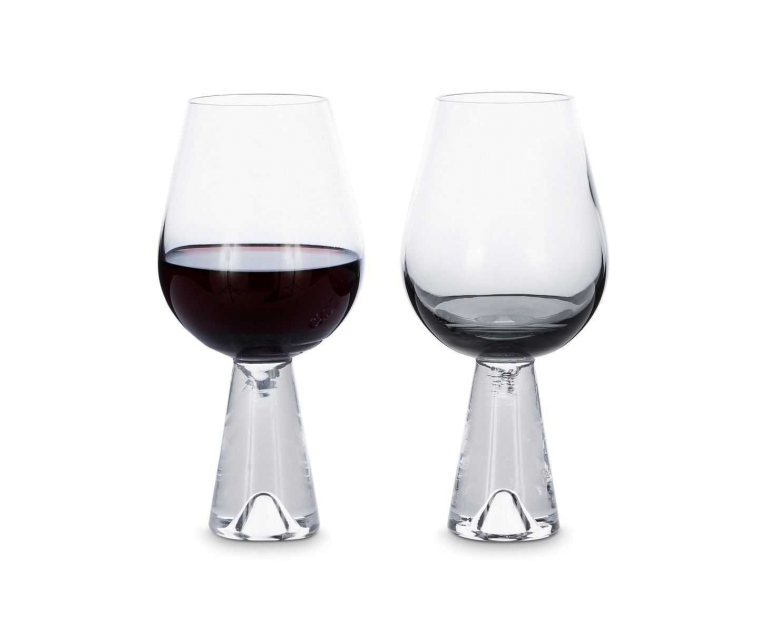 Tom Dixon Tank Wine glas set van 2 zwart