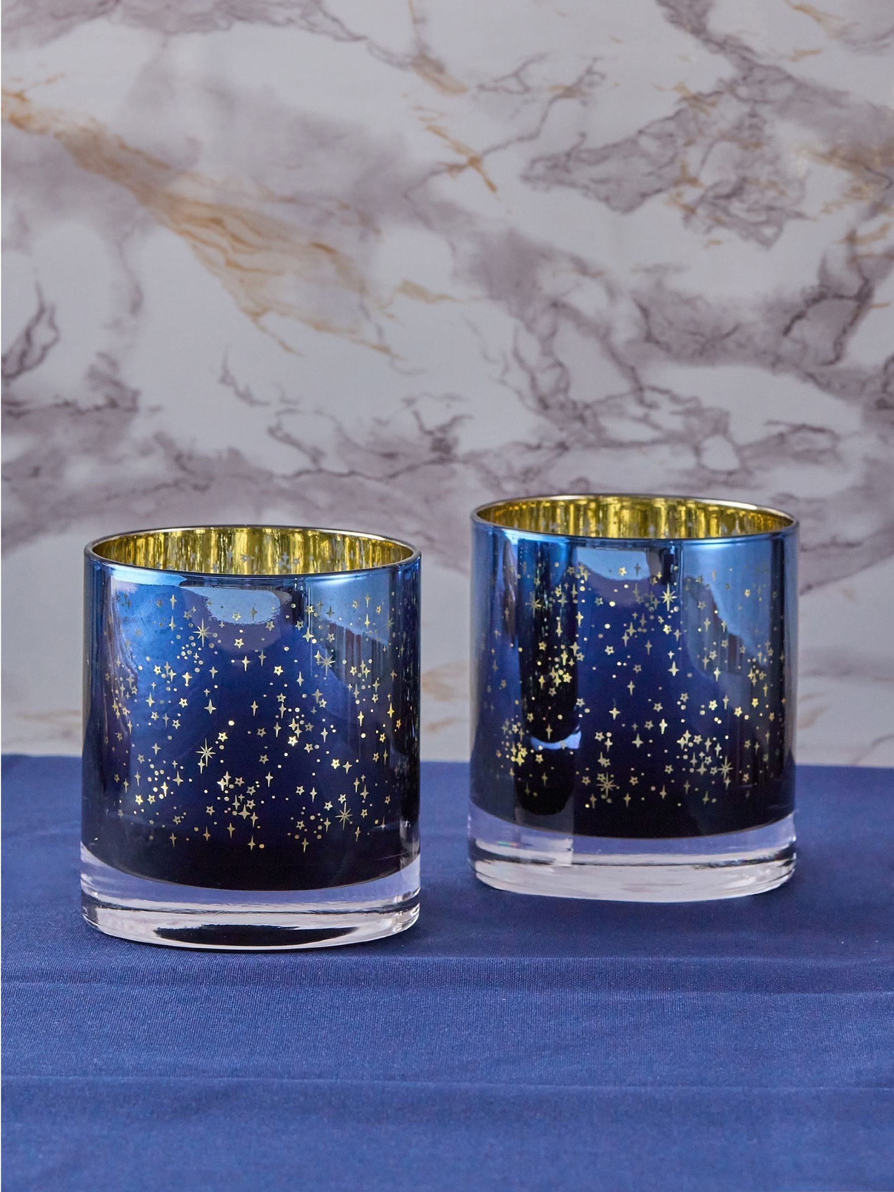 Artland Set of 2 Galaxy Night Light Holders