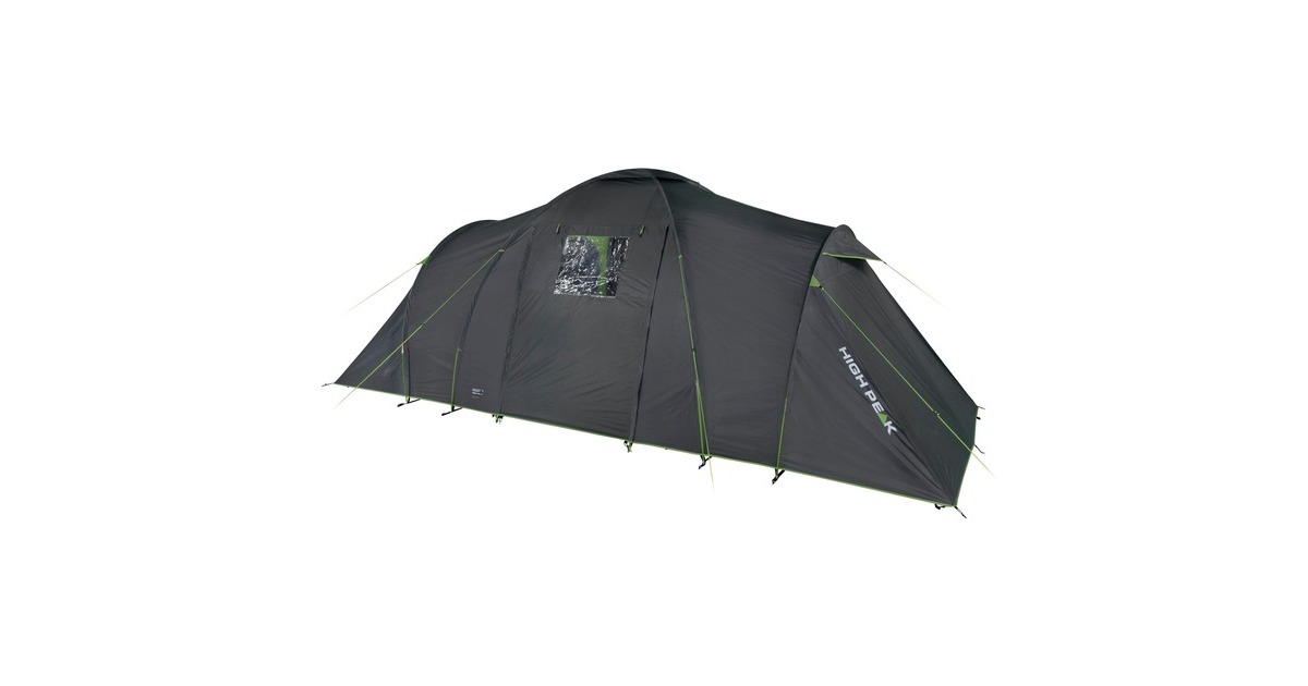 High PeakComo 6.0 tent  (Donkergrijs/groen)