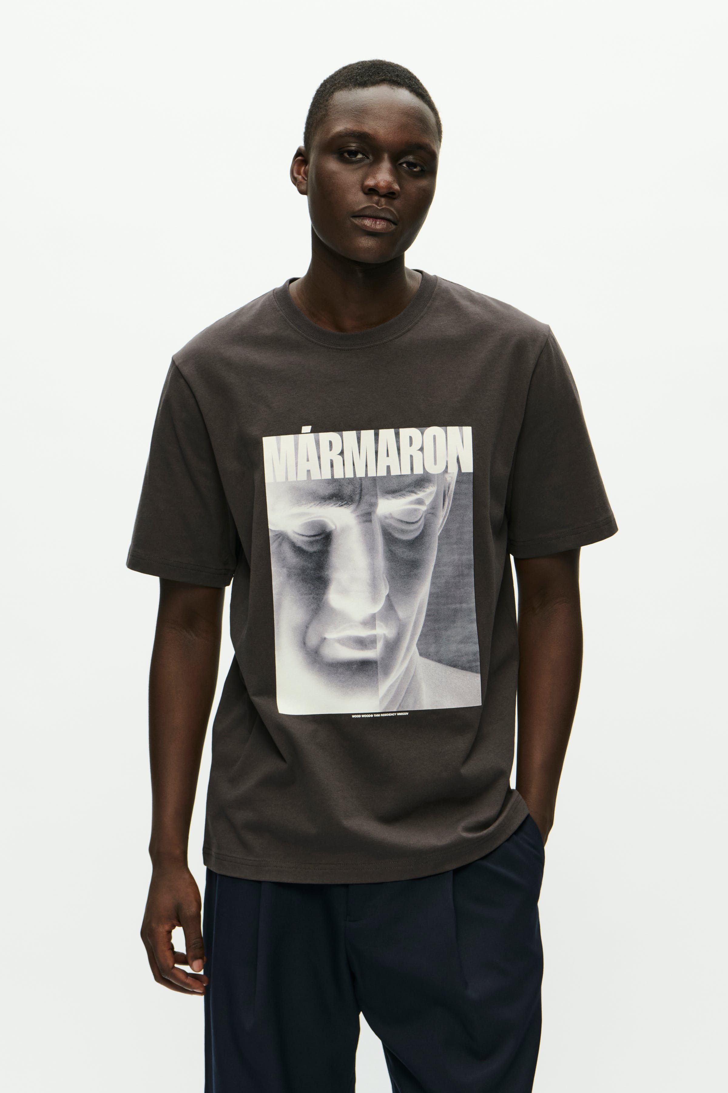 WOOD WOOD MEN WWBobby Marmaron T-shirt