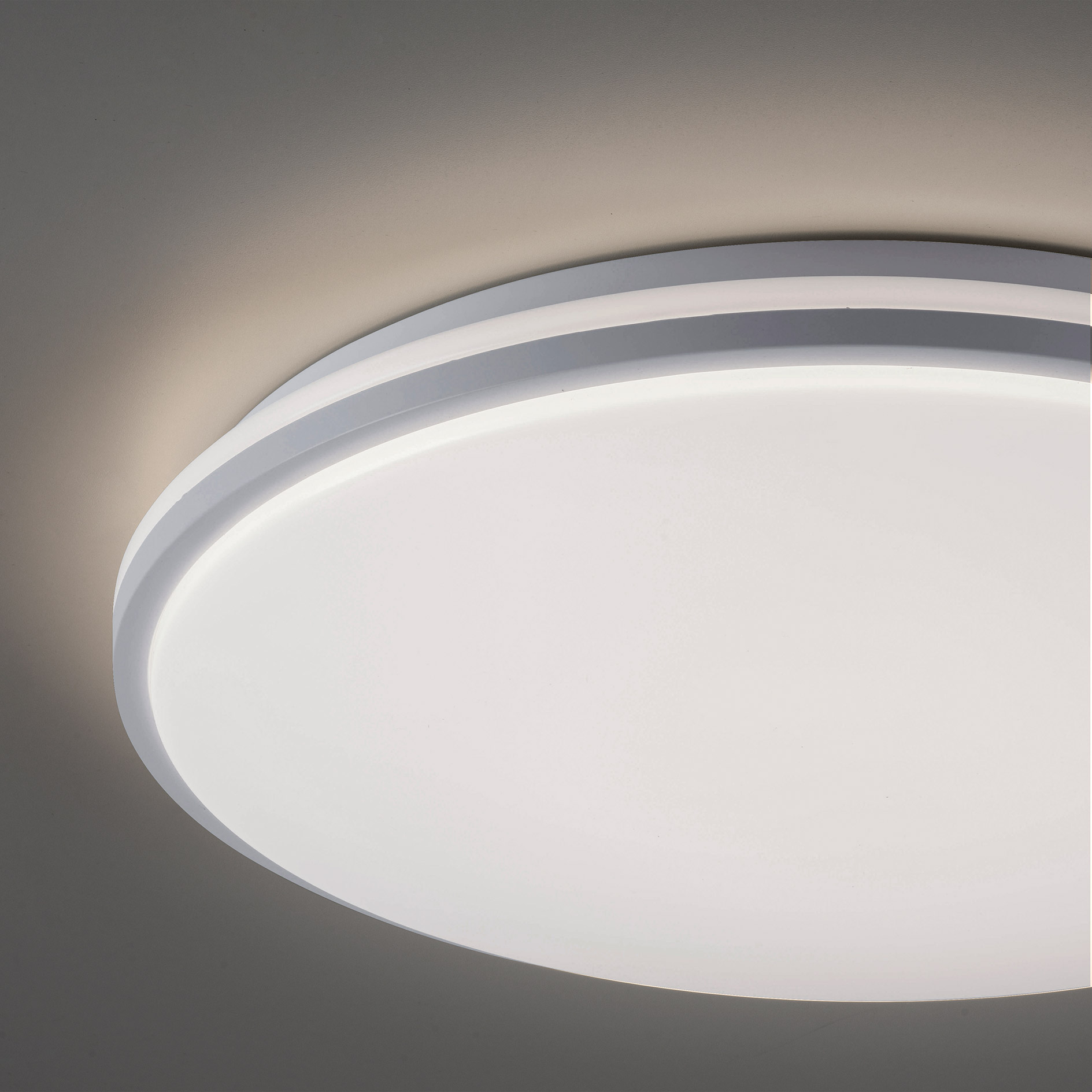 LED-Deckenleuchte - weiß - mit Memory-Funktion - Ø 49 cm