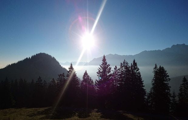 Schneeschuhwanderung in Obermaiselstein als Geschenk